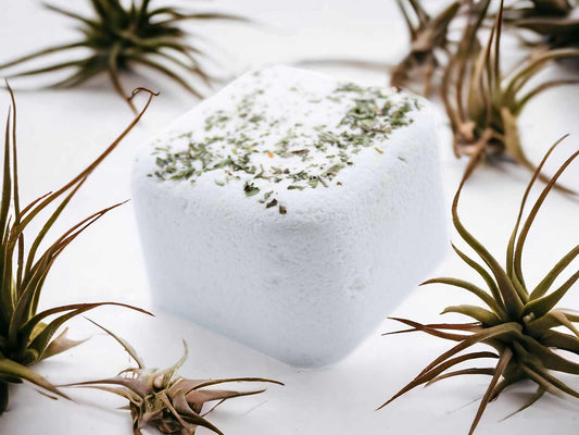 Kick Start - Peppermint and Eucalyptus 

Just like a bath bomb, but for the shower!  

Simply place in the base of your shower to create a spa like aromatic environment.  Add a luxury touch to your shower time, even without a bath!

They are fragrances with a blend of essential oils, each designed for a purpose (focus, sleep, muscle ease...).