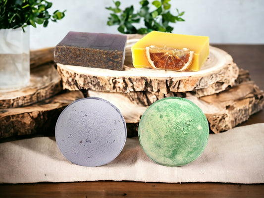 Soaps and Bath Bombs Set